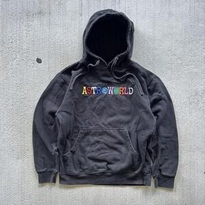 Travis Scott Astroworld Sz Small Hoodie Pullover Graphic Wish You Were Here